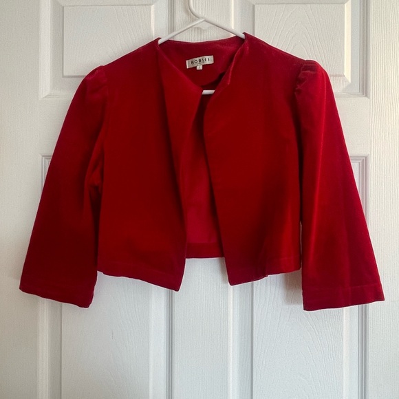 Horses Atelier Jackets & Blazers - HORSES ATELIER Red Women's Blazer